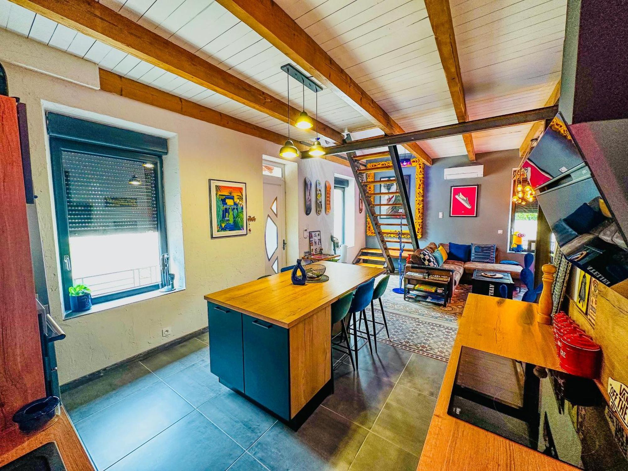 Вілла Loft Modern Avec Jardin Piscine Et Pool House Lavalette Екстер'єр фото
