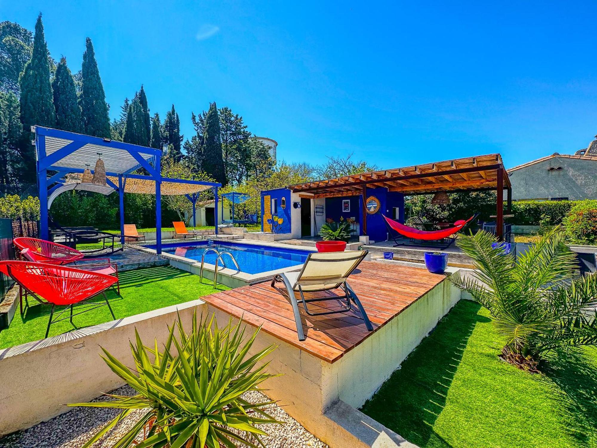 Вілла Loft Modern Avec Jardin Piscine Et Pool House Lavalette Екстер'єр фото