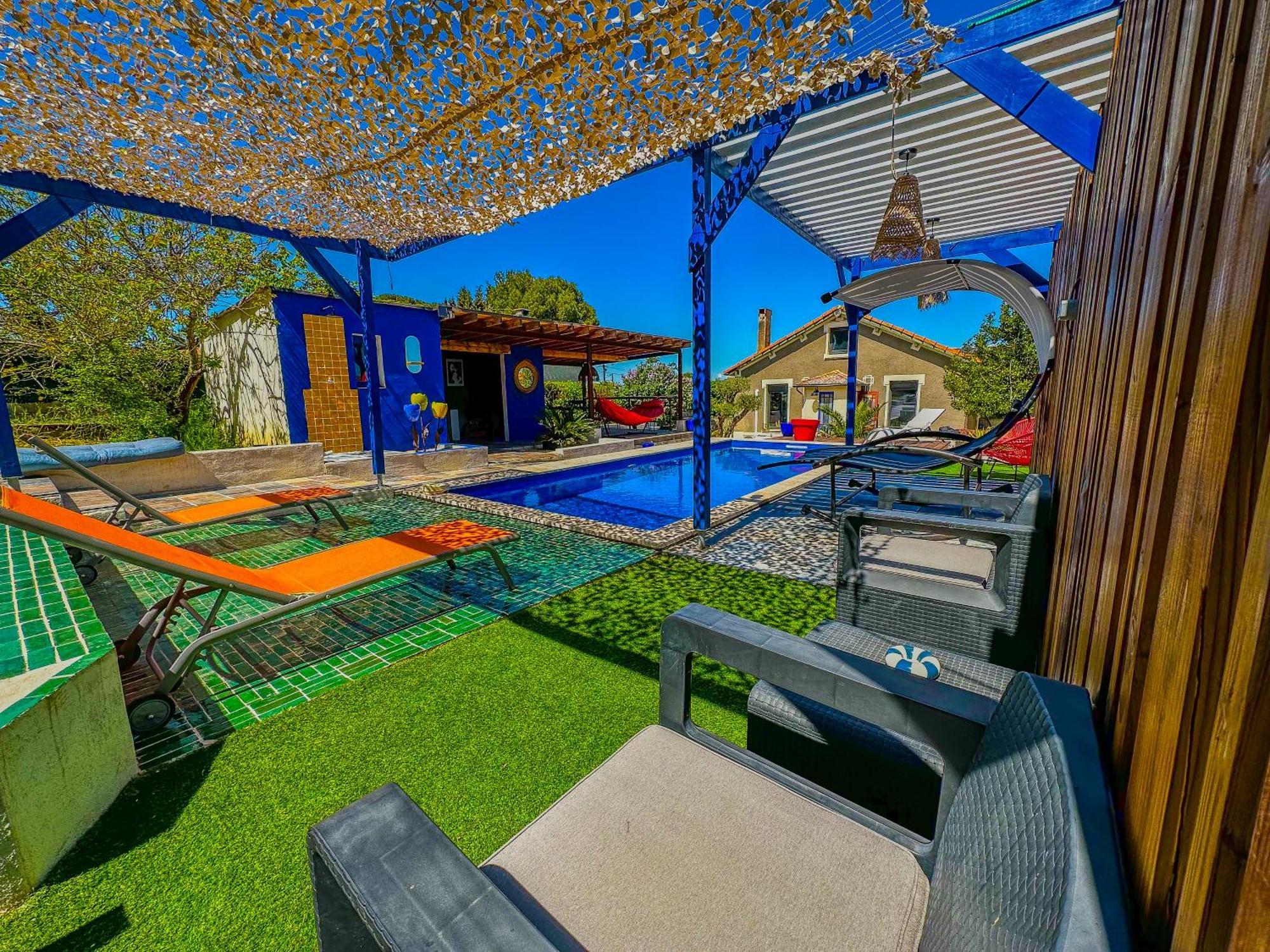 Вілла Loft Modern Avec Jardin Piscine Et Pool House Lavalette Екстер'єр фото