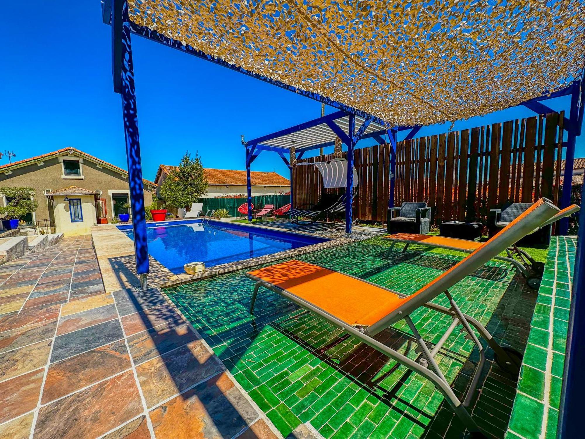 Вілла Loft Modern Avec Jardin Piscine Et Pool House Lavalette Екстер'єр фото
