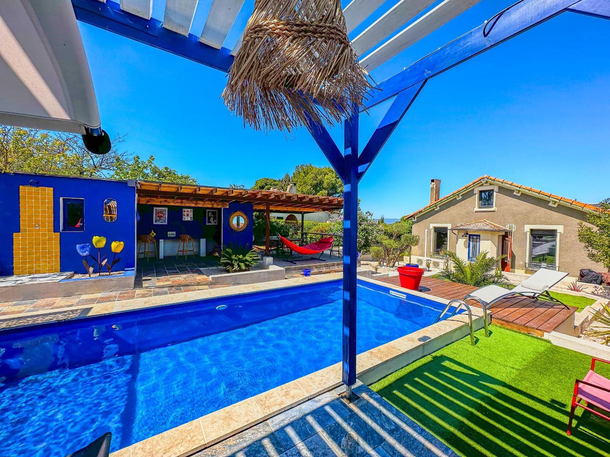 Вілла Loft Modern Avec Jardin Piscine Et Pool House Lavalette Екстер'єр фото